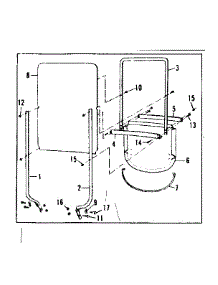 Main Frame parts for Craftsman Snow Blower 53682240 from AppliancePartsPros.com