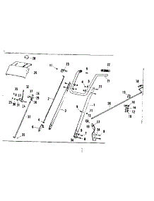 Handle Assembly parts for Craftsman Snow Blower 53682242 from AppliancePartsPros.com
