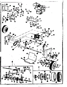 Axle Assembly parts for Craftsman Snow Blower 53682401 from AppliancePartsPros.com