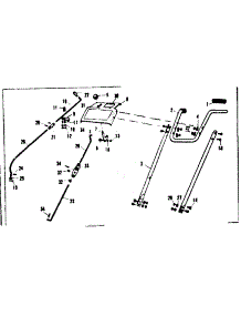 Handle Assembly parts for Craftsman Snow Blower 53682542 from AppliancePartsPros.com