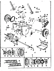 Reel Assembly parts for Craftsman Snow Blower 53682552 from AppliancePartsPros.com