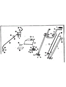 Handle Assembly parts for Craftsman Snow Blower 53682552 from AppliancePartsPros.com