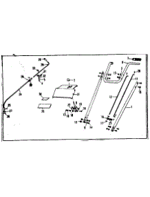 Handle Assembly parts for Craftsman Snow Blower 53682554 from AppliancePartsPros.com