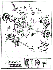 Rotor Assembly parts for Craftsman Snow Blower 53682554 from AppliancePartsPros.com