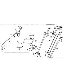 Handle Assembly parts for Craftsman Snow Blower 53682558 from AppliancePartsPros.com