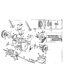 Reel Assembly parts for Craftsman Snow Blower 53682558 from AppliancePartsPros.com