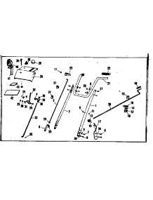 Handle Assembly parts for Craftsman Snow Blower 53682562 from AppliancePartsPros.com