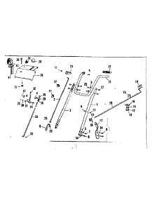 Handle Assembly parts for Craftsman Snow Blower 53682563 from AppliancePartsPros.com