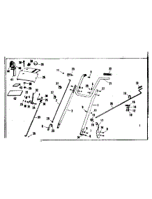 Handle And Control Mount Assembly parts for Craftsman Snow Blower 53682564 from AppliancePartsPros.com