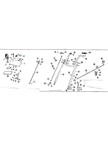 Handle Assembly parts for Craftsman Snow Blower 53682565 from AppliancePartsPros.com