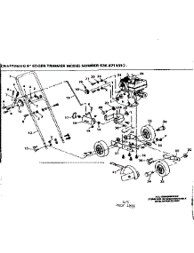 Replacement Parts parts for Craftsman Edger 5368711012 from AppliancePartsPros.com