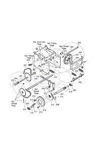 30`` 11Hp Drive parts for Craftsman Gas Snowblower 536881112 from AppliancePartsPros.com