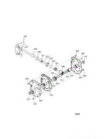Gear Case parts for Craftsman Gas Snowblower 536881113 from AppliancePartsPros.com