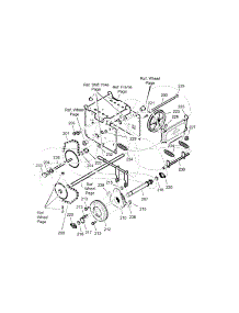 Drive parts for Craftsman Gas Snowblower 536881113 from AppliancePartsPros.com