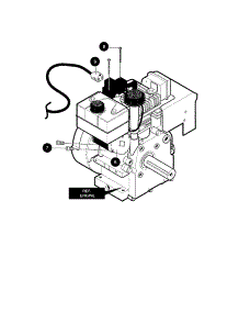 Electric Start Assembly parts for Craftsman Gas Snowblower 536881121 from AppliancePartsPros.com