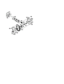 Gear Case Assembly parts for Craftsman Gas Snowblower 536881130 from AppliancePartsPros.com