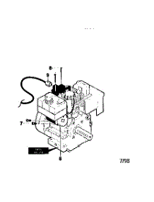 Electric Start Assembly parts for Craftsman Gas Snowblower 536881260 from AppliancePartsPros.com