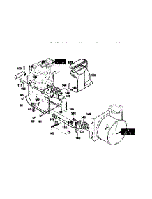 Frame Assembly parts for Craftsman Gas Snowblower 536881260 from AppliancePartsPros.com