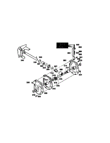 Gear Case Assembly parts for Craftsman Gas Snowblower 536881260 from AppliancePartsPros.com