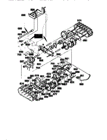 Track Assembly parts for Craftsman Gas Snowblower 536881260 from AppliancePartsPros.com