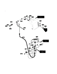 Remote Chute Assembly parts for Craftsman Gas Snowblower 536881260 from AppliancePartsPros.com