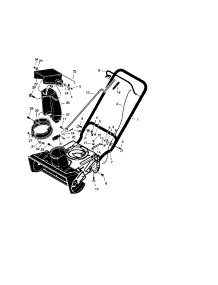 Handle & Discharge parts for Craftsman Gas Snowblower 536881410 from AppliancePartsPros.com