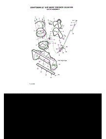 Chute Assembly parts for Craftsman Gas Snowblower 536881500 from AppliancePartsPros.com