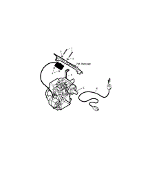 Electric Starter parts for Craftsman Gas Snowblower 536881501 from AppliancePartsPros.com