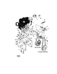 Engine parts for Craftsman Gas Snowblower 536881550 from AppliancePartsPros.com