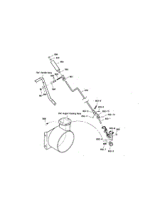 Chute Rod Assembly parts for Craftsman Gas Snowblower 536881650 from AppliancePartsPros.com