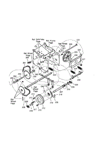 Drive parts for Craftsman Gas Snowblower 536881651 from AppliancePartsPros.com