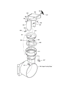 Discharge Chute parts for Craftsman Gas Snowblower 536881800 from AppliancePartsPros.com