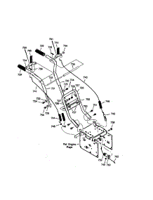 Handle parts for Craftsman Gas Snowblower 536881851 from AppliancePartsPros.com