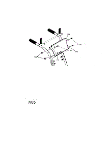 Panel Assembly parts for Craftsman Gas Snowblower 536881950 from AppliancePartsPros.com