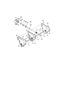 Gearcase Assembly parts for Craftsman Gas Snowblower 536881950 from AppliancePartsPros.com