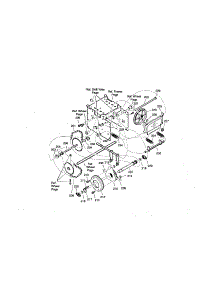 Drive Assembly parts for Craftsman Gas Snowblower 536881950 from AppliancePartsPros.com