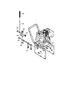 Shift Yoke parts for Craftsman Gas Snowblower 536881951 from AppliancePartsPros.com