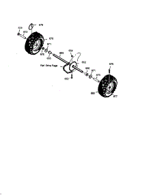 Wheels parts for Craftsman Gas Snowblower 536881951 from AppliancePartsPros.com