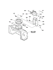 Discharge Chute Assembly parts for Craftsman Electric Snowblower 536882092 from AppliancePartsPros.com
