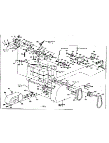 Drive Assembly parts for Craftsman Gas Snowblower 536882600 from AppliancePartsPros.com