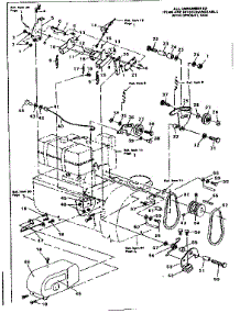 Drive Assembly parts for Craftsman Gas Snowblower 536882602 from AppliancePartsPros.com