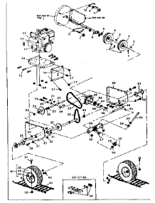 Wheel Assembly parts for Craftsman Gas Snowblower 536882602 from AppliancePartsPros.com