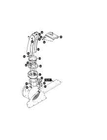 Discharge Chute parts for Craftsman Gas Snowblower 536882650 from AppliancePartsPros.com