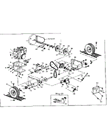 Wheel Assembly parts for Craftsman Gas Snowblower 536882700 from AppliancePartsPros.com