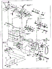 Drive Assembly parts for Craftsman Gas Snowblower 536882701 from AppliancePartsPros.com