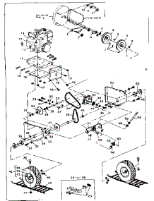 Wheel Assembly parts for Craftsman Gas Snowblower 536882701 from AppliancePartsPros.com