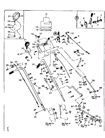 Handle Assembly parts for Craftsman Gas Snowblower 536882702 from AppliancePartsPros.com