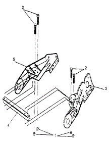 Frame Components parts for Craftsman Electric Snowblower 536883210 from AppliancePartsPros.com