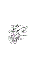 Chute Control Rod parts for Craftsman Snow Blower 536883211 from AppliancePartsPros.com
