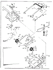 Main Frame parts for Craftsman Snow Blower 536883301 from AppliancePartsPros.com
